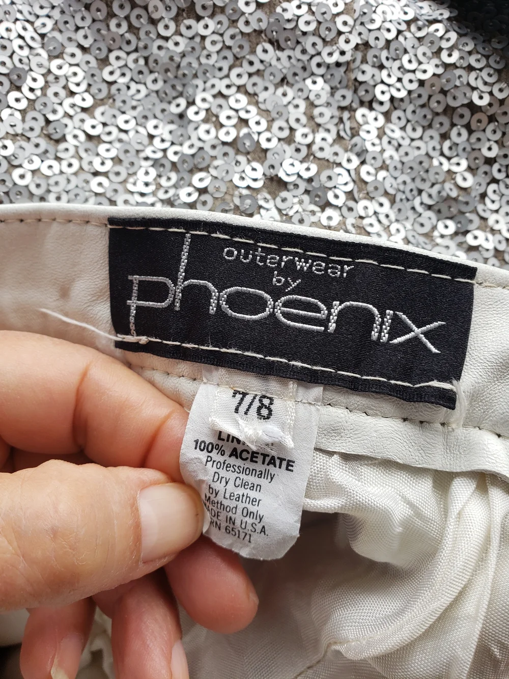 Phenix White Lace Midi Skirt with V-Yoke Waist - Picture 2 of 3